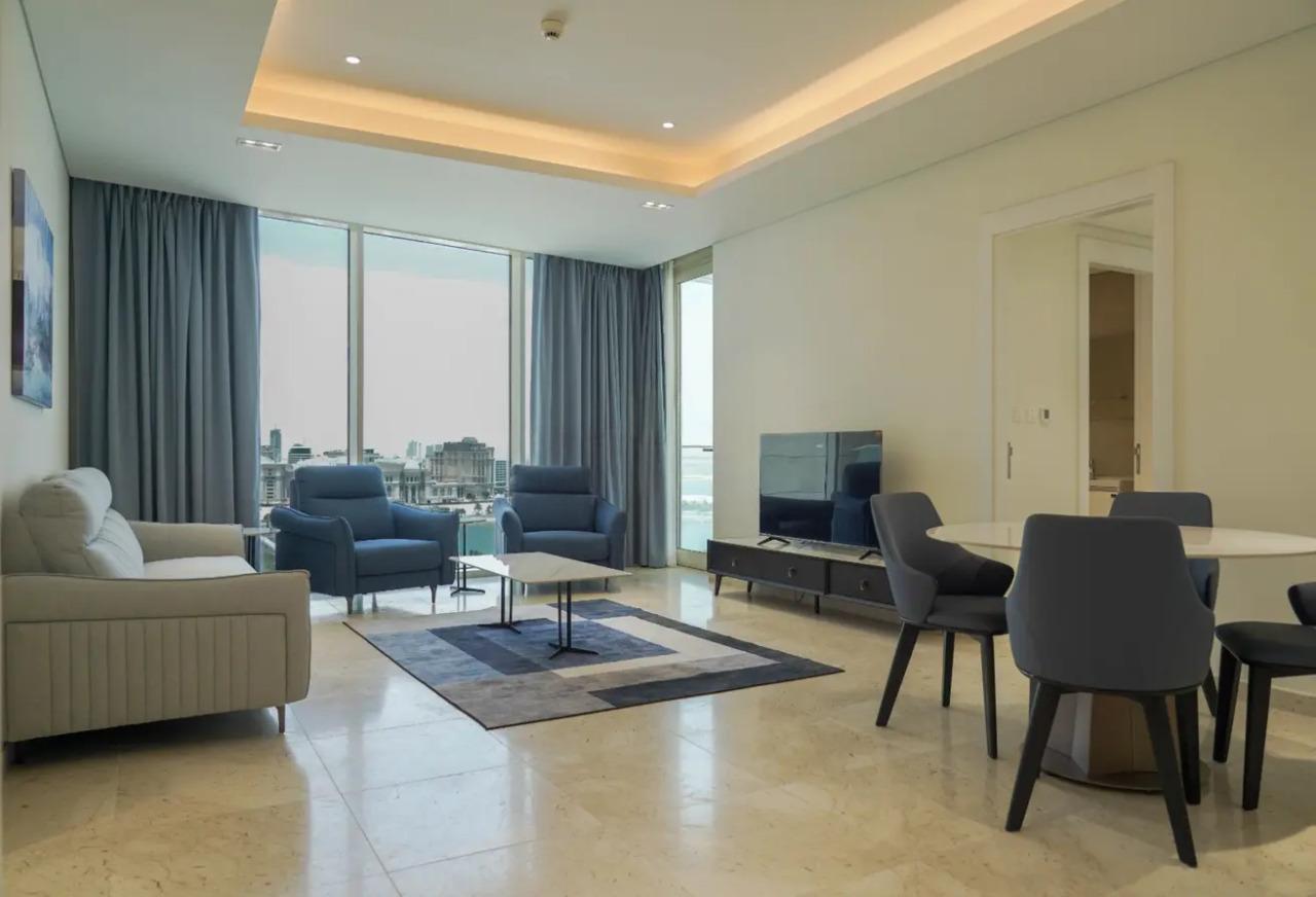 Appartement 2 chambres à louer avec un mois gratuit à Jawharat Lusail