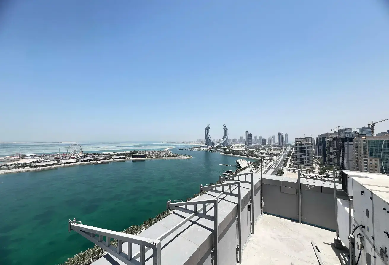 Appartement TOUT NEUF de 2 chambres entièrement meublé, à louer à Lusail MARINA