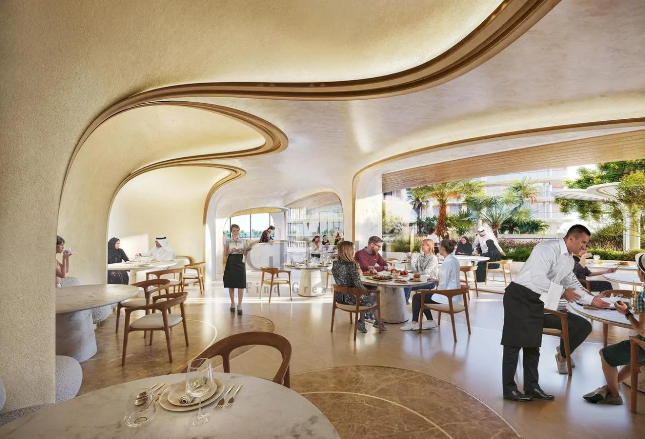 Apartamento de lujo de 1 dormitorio en venta en la isla de Qetaifan