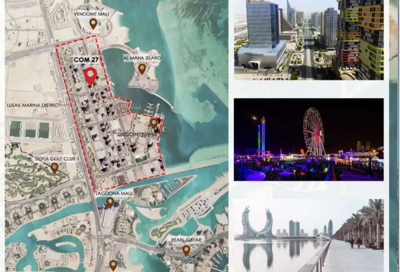 Bureaux à vendre à Lusail Marina - Tour 27