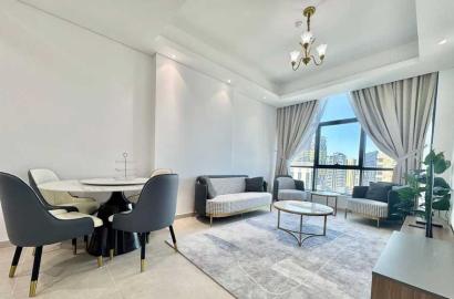 Appartement 2 chambres entièrement meublé et bien situé à louer à Murano Tower, Lusail