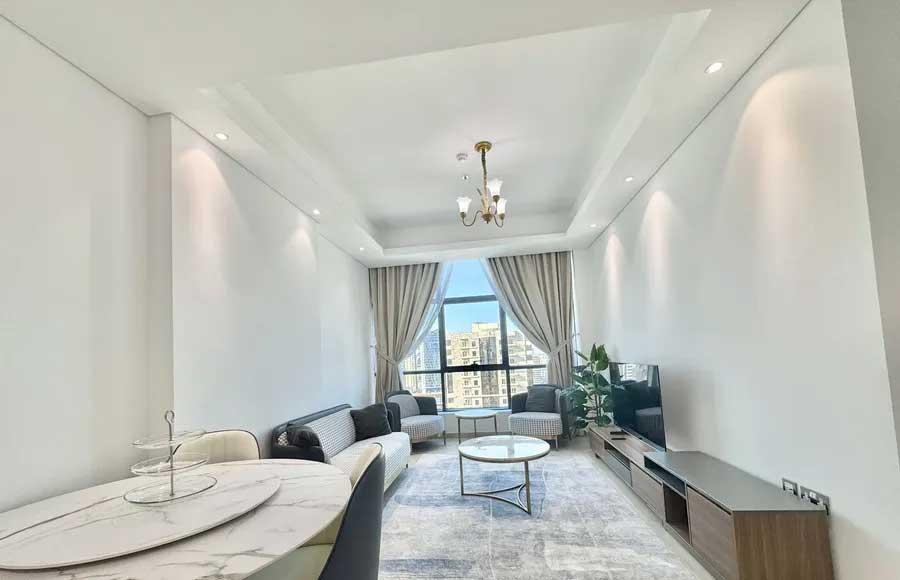 Appartement 2 chambres entièrement meublé et bien situé à louer à Murano Tower, Lusail